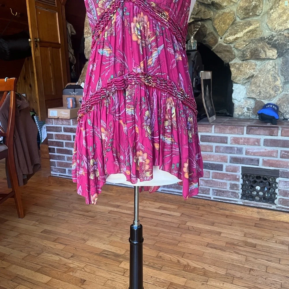 Free People Long Flowy Tank Top - Picture 3 of 11